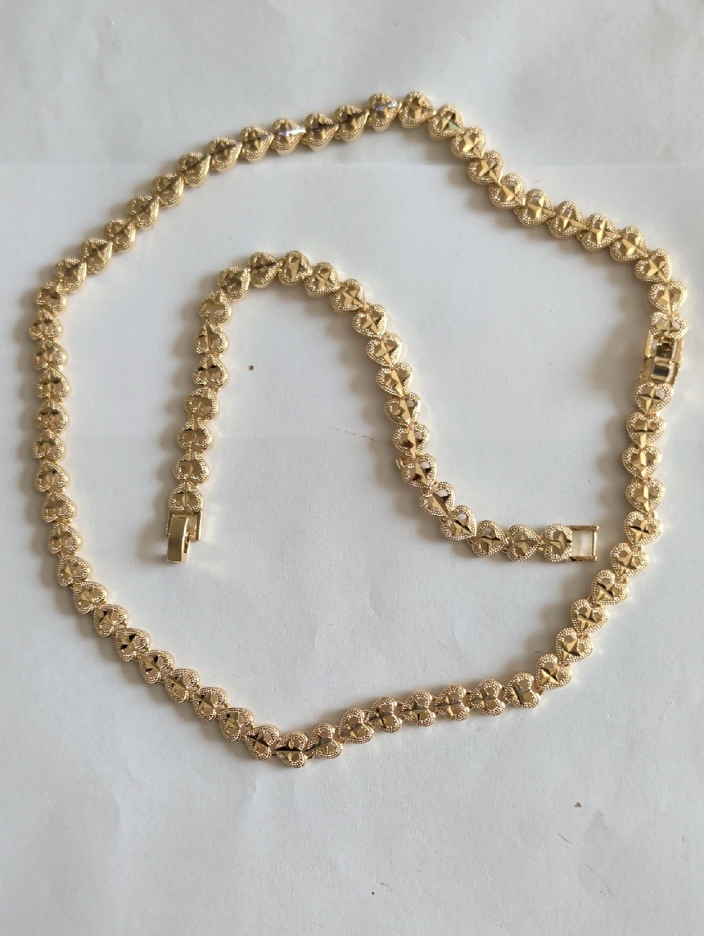 Heart  Link  Necklace Set